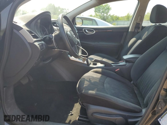 2017 Nissan Sentra SV with VIN 3N1AB7AP0HL706213, listed as a Copart auction lot 60421355 with 103,331 mi miles and Salvage title. Bid and sale history available at DreamBid. Image 7.