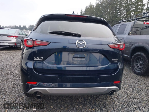 2024 Mazda CX-5 2.5 Turbo Signature with VIN JM3KFBXY6R0421448, listed as a IAAI auction lot 41344699 with 18,738 mi miles. Bid and sale history available at carsss.com. Image 16.