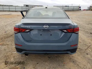 2024 Nissan Sentra SR with VIN 3N1AB8DV5RY244364, listed as a Copart auction lot 51608085 with 34,199 mi miles and Salvage title. Bid and sale history available at DreamBid. Image 6.