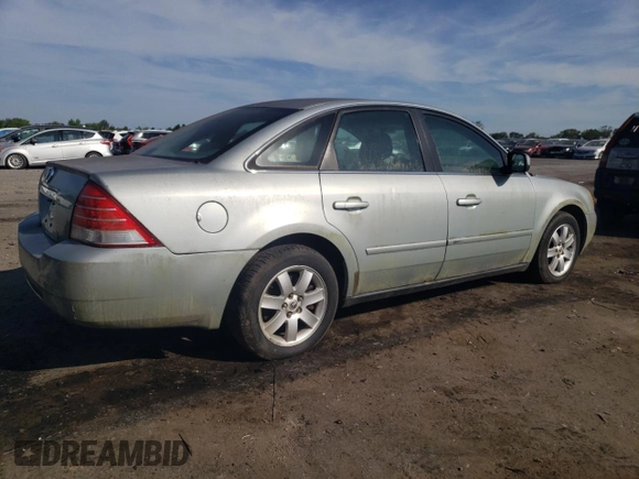 2006 Mercury Montego Luxury z VIN 1MEFM40116G601835, wystawiony jako Copart lot #85929224 z przebiegiem Nie podano mil oraz Szkoda całkowita • Salvage title. Historia ofert i sprzedaży dostępna na DreamBid. Obrazek 3.