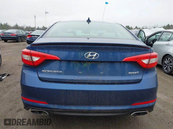 2016 Hyundai Sonata Sport with VIN 5NPE34AF1GH325597, listed as a IAAI auction lot 41996753 with 139,616 mi miles and . Bid and sale history available at DreamBid. Image 17.
