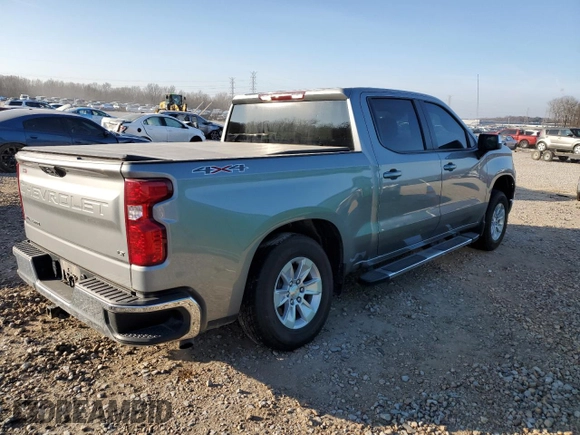 2023 Chevrolet Silverado 1500 LT with VIN 1GCPDDEK3PZ277638, listed as a Copart auction lot 87401664 with 29,220 mi miles and Salvage Title. Bid and sale history available at carsss.com. Image 3.