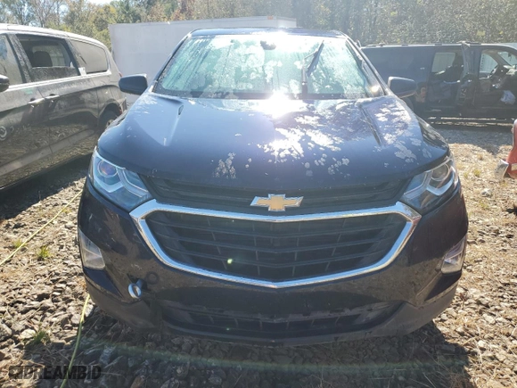 2020 Chevrolet Equinox LS with VIN 3GNAXSEV6LS632439, listed as a Copart auction lot 75980834 with 0 mi miles and Salvage Title. Bid and sale history available at carsss.com. Image 5.