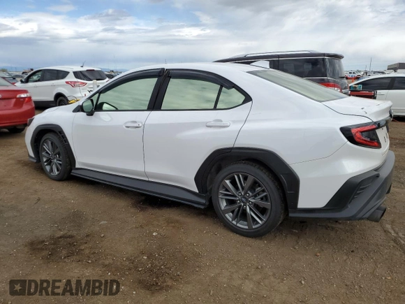 2022 Subaru WRX z VIN JF1VBAA63N9027923, wystawiony jako Copart lot #54245105 z przebiegiem 45 631 mil mil oraz Czysty tytuł • Clean title. Historia ofert i sprzedaży dostępna na DreamBid. Obrazek 2.