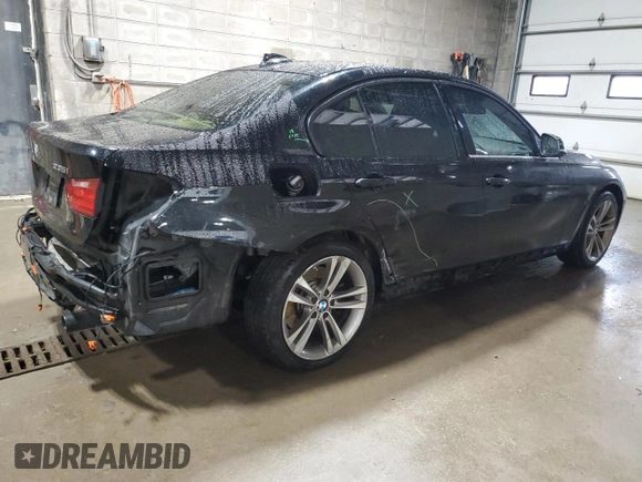 2015 BMW 3 Series 335i xDrive with VIN WBA3B9G59FNR93584, listed as a Copart auction lot 54711455 with 85,596 mi miles and Salvage title. Bid and sale history available at DreamBid. Image 3.
