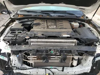 2017 Infiniti QX80 with VIN JN8AZ2NE8H9161010, listed as a Copart auction lot 72314114 with 63,025 mi miles and Salvage Title. Bid and sale history available at carsss.com. Image 12.