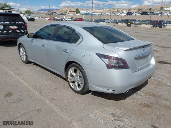 2012 Nissan Maxima 3.5 S with VIN 1N4AA5AP5CC856509, listed as a IAAI auction lot 42050371 with 110,532 mi miles. Bid and sale history available at carsss.com. Image 3.