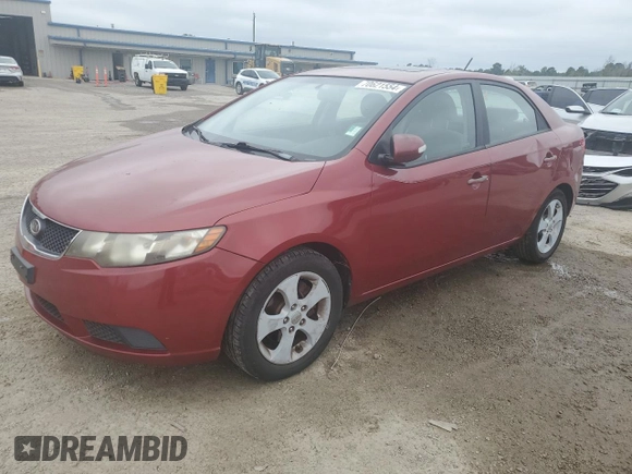 2010 Kia Forte EX with VIN KNAFU4A27A5247765, listed as a Copart auction lot 70621554 with 164,761 mi miles and Clean Title. Bid and sale history available at carsss.com. Image 1.