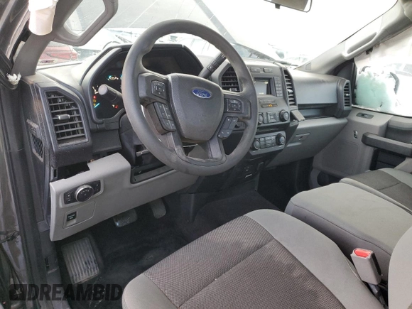 2017 Ford F-150 XL with VIN 1FTMF1EP3HKD07867, listed as a Copart auction lot 79906954 with 80,391 mi miles and Salvage title. Bid and sale history available at DreamBid. Image 8.