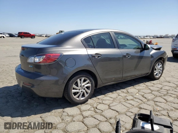 2012 Mazda 3 i Grand Touring with VIN JM1BL1W8XC1642842, listed as a Copart auction lot 57833245 with 104,914 mi miles and Salvage title. Bid and sale history available at DreamBid. Image 3.