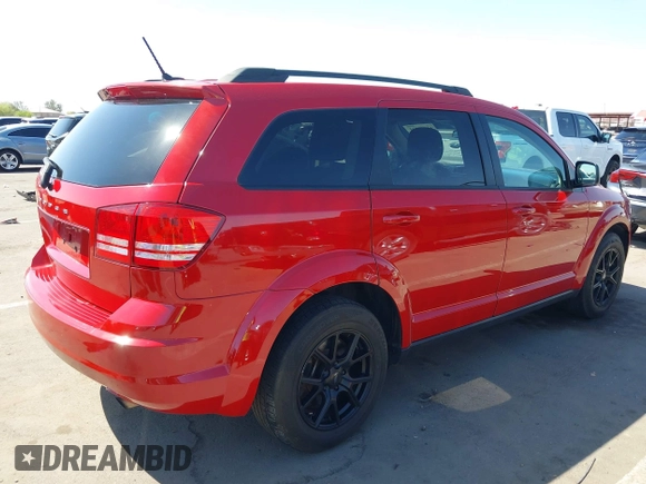 2016 Dodge Journey SE with VIN 3C4PDCAB9GT222554, listed as a IAAI auction lot 41997944 with 102,238 mi miles. Bid and sale history available at carsss.com. Image 4.