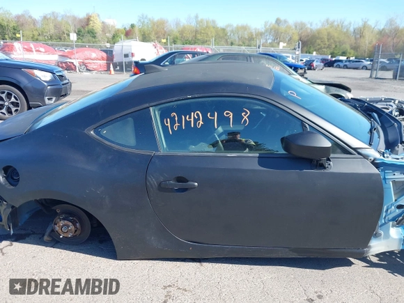 2016 Subaru BRZ Limited with VIN JF1ZCAC11G9600658, listed as a IAAI auction lot 42142498 with 1 mi miles. Bid and sale history available at carsss.com. Image 13.