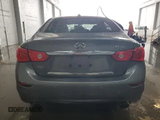 2017 Infiniti Q50 Signature Edition z VIN JN1EV7AR4HM834373, wystawiony jako Copart lot #56761575 z przebiegiem 44 333 mil mil oraz Szkoda całkowita • Salvage title. Historia ofert i sprzedaży dostępna na DreamBid. Obrazek 6.