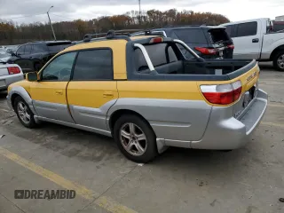 2003 Subaru Baja с VIN 4S4BT61C437106860, выставлен на аукционе Copart как лот 81699164 с пробегом 146 976 миль миль и Чистый • Clean title. История ставок и продаж доступна на DreamBid. Изображение 2.