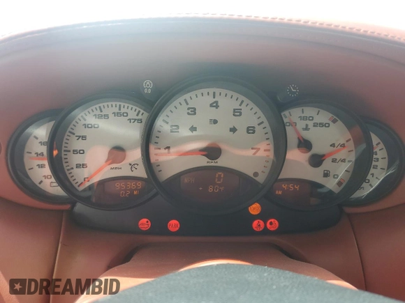 2000 Porsche 911 with VIN WP0CA2992YS654053, listed as a Copart auction lot 56706365 with 153,481 mi miles and Clean title. Bid and sale history available at DreamBid. Image 9.