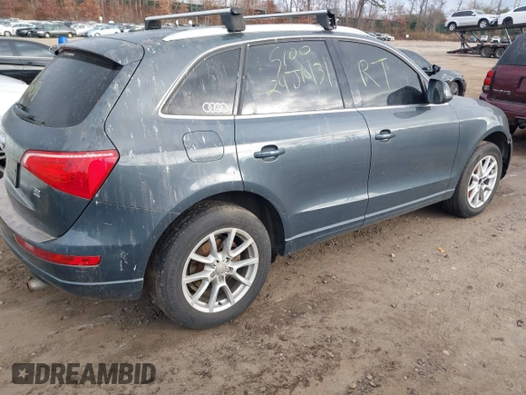 2010 Audi Q5 Premium Plus with VIN WA1LKAFP0AA089883, listed as a IAAI auction lot 41014444 with Not provided miles and . Bid and sale history available at DreamBid. Image 4.