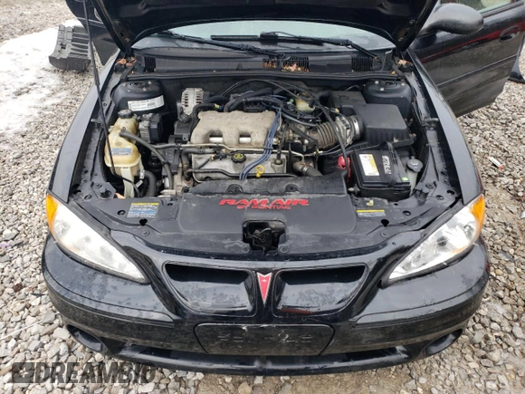 2002 Pontiac Grand Am GT with VIN 1G2NW52E32M642965, listed as a Copart auction lot 46258865 with 89,026 mi miles and Salvage Title. Bid and sale history available at carsss.com. Image 11.