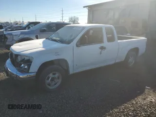 2007 Chevrolet Colorado 1LT with VIN 1GCCS19E178254985, listed as a Copart auction lot 88809685 with 124,596 mi miles and Salvage Title. Bid and sale history available at DreamBid. Image 1.