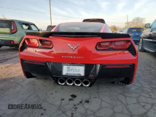 2014 Chevrolet Corvette 2LT with VIN 1G1YC2D74E5122781, listed as a Copart auction lot 82669644 with 74,658 mi miles and Clean Title. Bid and sale history available at carsss.com. Image 6.