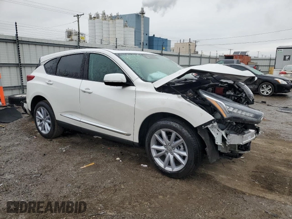 2024 Acura RDX with VIN 5J8TC2H39RL024535, listed as a Copart auction lot 44133795 with Not provided miles and Salvage title. Bid and sale history available at DreamBid. Image 4.