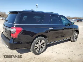 2021 Ford Expedition Max Platinum with VIN 1FMJK1MT1MEA01977, listed as a Copart auction lot 48873765 with 47,820 mi miles and Clean title. Bid and sale history available at DreamBid. Image 3.