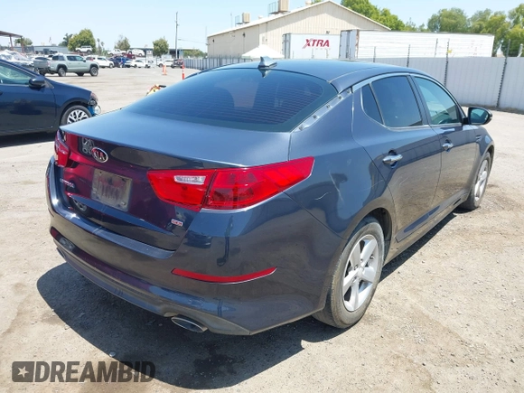2015 Kia Optima LX with VIN 5XXGM4A70FG441639, listed as a IAAI auction lot 42618515 with 162,021 mi miles and . Bid and sale history available at DreamBid. Image 4.