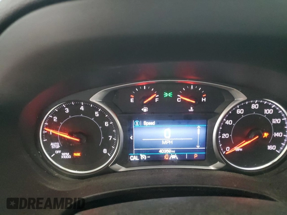 2020 GMC Terrain SLE with VIN 3GKALTEV1LL187312, listed as a Copart auction lot 59490985 with 40,359 mi miles and Salvage title. Bid and sale history available at DreamBid. Image 9.
