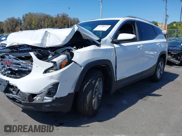 2020 GMC Terrain SLT with VIN 3GKALPEV9LL123025, listed as a IAAI auction lot 42183757 with 72,582 mi miles and . Bid and sale history available at DreamBid. Image 17.