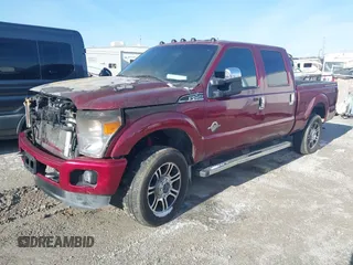 2014 Ford Super Duty F-250 SRW XL with VIN 1FT7W2BT5EEB49627, listed as a IAAI auction lot 41574868 with 1 mi miles. Bid and sale history available at carsss.com. Image 2.
