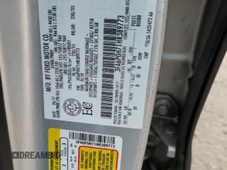 2017 Ford Fusion SE z VIN 3FA6P0H71HR389773, wystawiony jako Copart lot #58930485 z przebiegiem 135 145 mil mil oraz Czysty tytuł • Clean title. Historia ofert i sprzedaży dostępna na DreamBid. Obrazek 12.