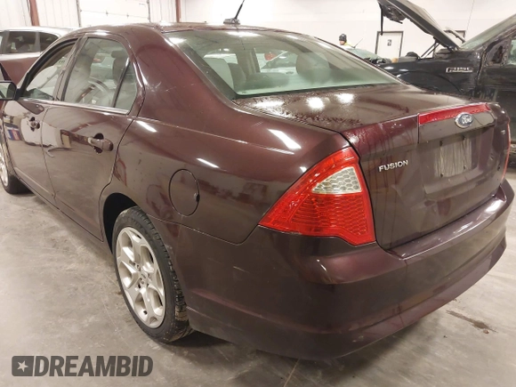 2011 Ford Fusion SE with VIN 3FAHP0HA4BR154506, listed as a IAAI auction lot 41880125 with 93,130 mi miles. Bid and sale history available at carsss.com. Image 3.
