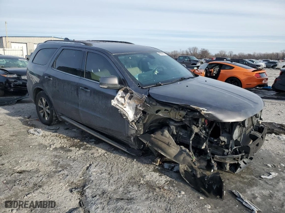 2016 Dodge Durango Limited with VIN 1C4RDJDG4GC315322, listed as a Copart auction lot 42380945 with 118,069 mi miles and Salvage Title. Bid and sale history available at carsss.com. Image 4.