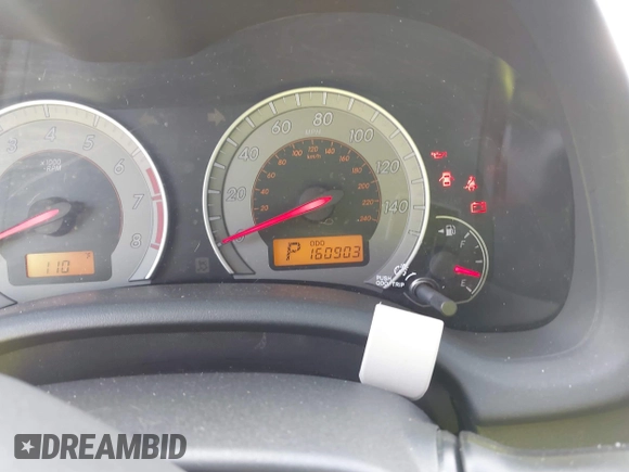 2010 Toyota Corolla with VIN 2T1BU4EE7AC297493, listed as a IAAI auction lot 41918625 with 160,903 mi miles and . Bid and sale history available at DreamBid. Image 7.