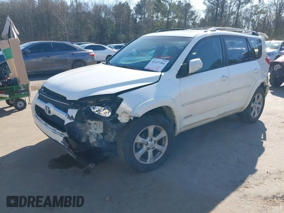 2011 Toyota RAV4 Ltd with VIN 2T3YF4DV1BW057806, listed as a IAAI auction lot 41237304 with 158,305 mi miles. Bid and sale history available at carsss.com. Image 2.