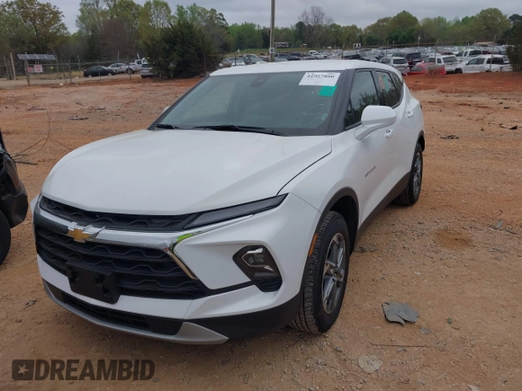 2023 Chevrolet Blazer LT with VIN 3GNKBHR45PS234006, listed as a IAAI auction lot 41927800 with 57,610 mi miles and . Bid and sale history available at DreamBid. Image 17.