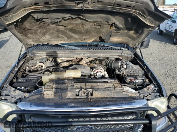2002 Ford F-250 XL with VIN 1FTNW20F42EA12257, listed as a Copart auction lot 47253775 with 235,976 mi miles and Clean Title. Bid and sale history available at DreamBid. Image 13.
