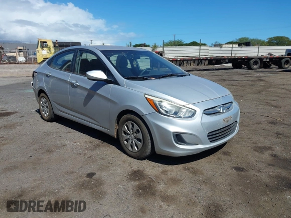 2016 Hyundai Accent SE with VIN KMHCT4AE1GU021377, listed as a IAAI auction lot 40587822 with 72,297 mi miles and . Bid and sale history available at DreamBid. Image 1.