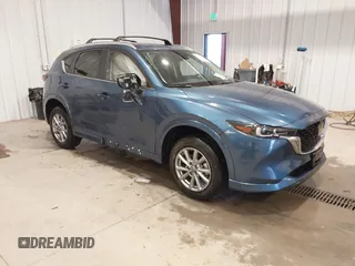 2024 Mazda CX-5 2.5 S Carbon Edition with VIN JM3KFBCM4R0371295, listed as a IAAI auction lot 41046330 with 7,133 mi miles. Bid and sale history available at carsss.com. Image 1.