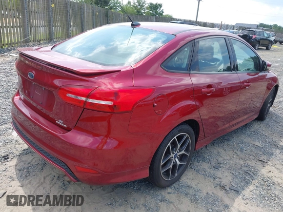 2016 Ford Focus SE with VIN 1FADP3F22GL368167, listed as a IAAI auction lot 42822662 with Not provided miles and . Bid and sale history available at DreamBid. Image 4.