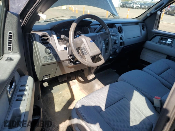 2014 Ford F-150 XL with VIN 1FTFX1EF1EFA81359, listed as a Copart auction lot 53727195 with 199,059 mi miles and Salvage Title. Bid and sale history available at DreamBid. Image 8.