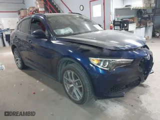 2019 Alfa Romeo Stelvio Ti Sport with VIN ZASPAKBN4K7C31744, listed as a IAAI auction lot 41280654 with 56,775 mi miles. Bid and sale history available at carsss.com. Image 1.