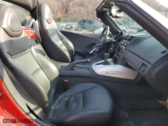 2007 Saturn Sky with VIN 1G8MB35B67Y142074, listed as a Copart auction lot 84326184 with 123,577 mi miles and Salvage Title. Bid and sale history available at carsss.com. Image 7.
