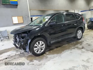 2014 Honda CR-V EX with VIN 2HKRM4H54EH702058, listed as a Copart auction lot 51253055 with 113,643 mi miles and Salvage Title. Bid and sale history available at carsss.com. Image 1.