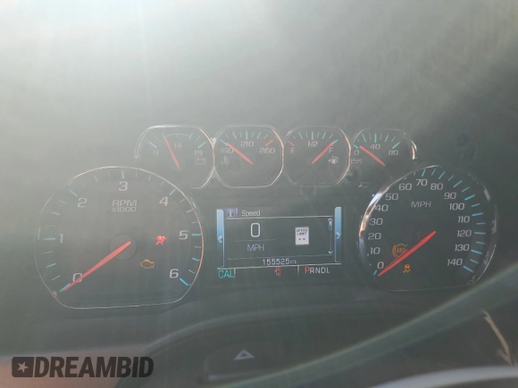 2017 Chevrolet Silverado 1500 LT with VIN 3GCUKREC3HG482604, listed as a Copart auction lot 46848455 with 155,525 mi miles and Salvage Title. Bid and sale history available at DreamBid. Image 9.