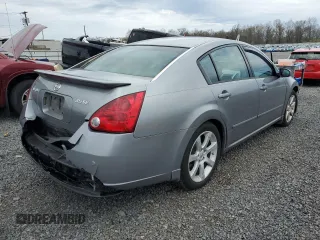 2007 Nissan Maxima 3.5 SE with VIN 1N4BA41E67C843707, listed as a Copart auction lot 52299015 with 146,877 mi miles and Salvage Title. Bid and sale history available at carsss.com. Image 3.