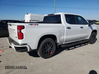 2023 Chevrolet Silverado 1500 RST with VIN 1GCUDEE84PZ133965, listed as a Copart auction lot 42206615 with 33,541 mi miles and Salvage Title. Bid and sale history available at DreamBid. Image 3.