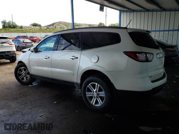 2015 Chevrolet Traverse LT with VIN 1GNKVGKD7FJ133691, listed as a Copart auction lot 57841595 with 180,307 mi miles and Salvage title. Bid and sale history available at DreamBid. Image 2.