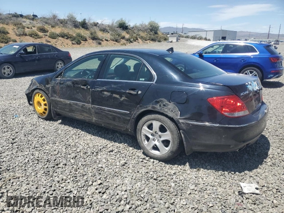 2005 Acura RL with VIN JH4KB16525C003353, listed as a Copart auction lot 61228265 with 150,548 mi miles and Salvage title. Bid and sale history available at DreamBid. Image 2.