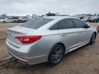 2015 Hyundai Sonata Sport with VIN 5NPE34AB1FH088637, listed as a IAAI auction lot 41455927 with 194,232 mi miles and . Bid and sale history available at carsss.com. Image 4.