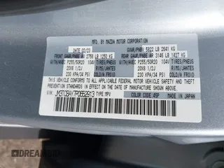 2023 Mazda CX-9 Touring Plus with VIN JM3TCBAY7P0652913, listed as a IAAI auction lot 42186917 with 20,649 mi miles and . Bid and sale history available at DreamBid. Image 9.